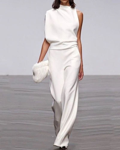 Versula - Premium One-Shoulder Jumpsuit