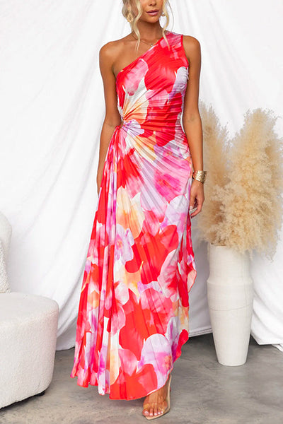 Celeste | Vibrant Printed Gown