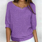 Seraphina | Three Quarter Sleeve Sweater