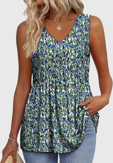 Arabella – Effortless Flowy Sleeveless Tank Top