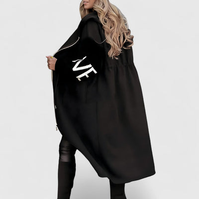 Rosana - Elegant Hooded Cardigan