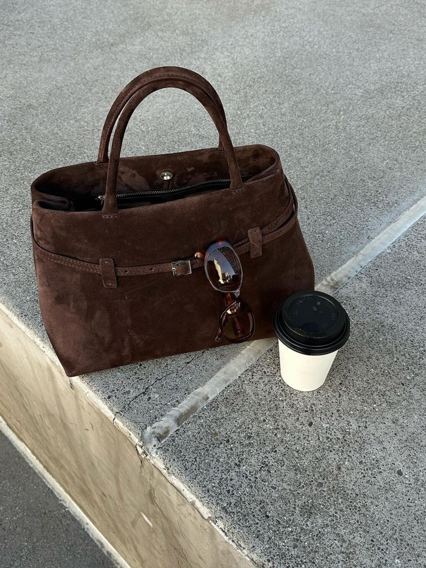 Rebecca | Luxe Suede Shoulder Bag