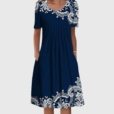 Danielle - Elegant Tummy Covering Dress