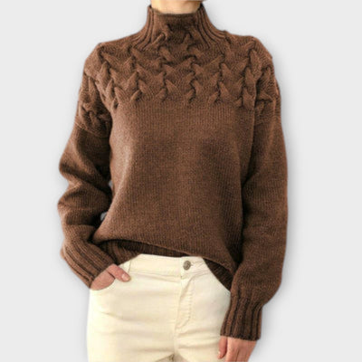 Tina - Cable Knit Sweater