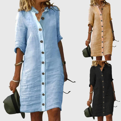 Christine - Stylish button dress