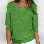 Seraphina | Three Quarter Sleeve Sweater
