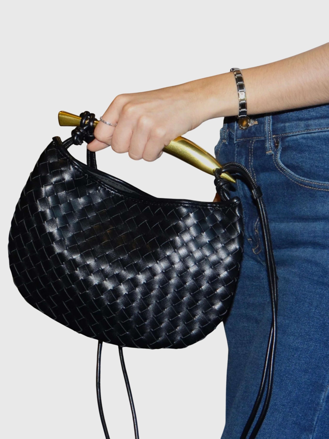 Bianca | Luxe Structured Woven Bag