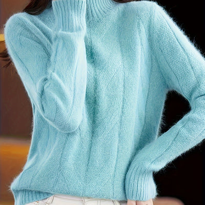 Karmen - Cozy Retro Knit Sweater
