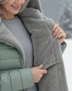 Julie | Fleece Lined Puffer Coat
