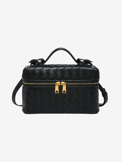 Juliette | Polished Structured Woven Bag