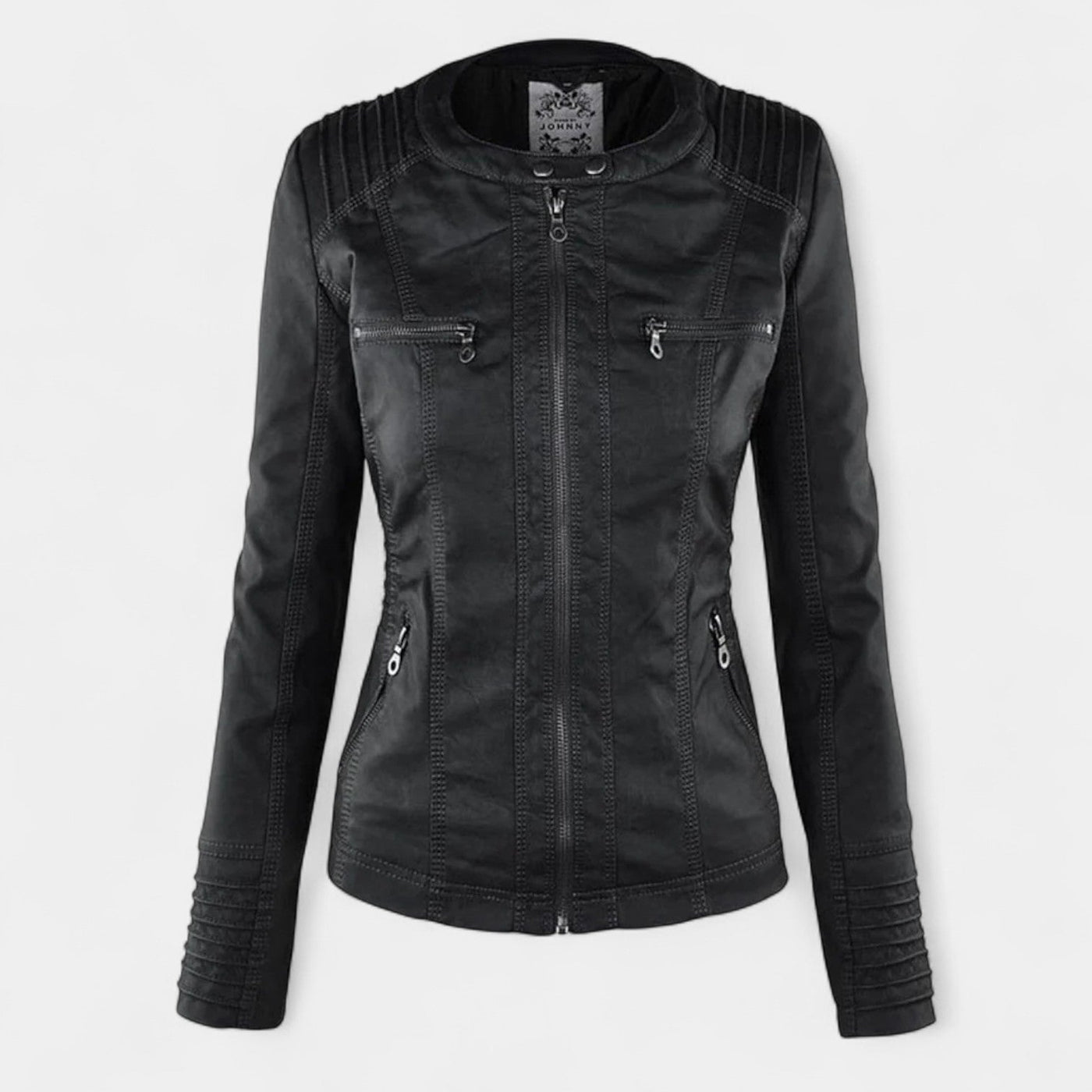 Rose™ - CHIC WEATHERPROOF EVERYDAY LEATHER JACKET