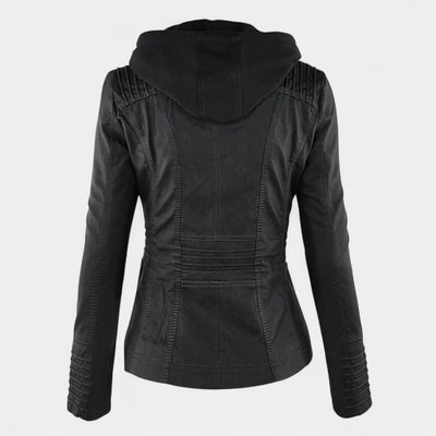 Rose™ - CHIC WEATHERPROOF EVERYDAY LEATHER JACKET