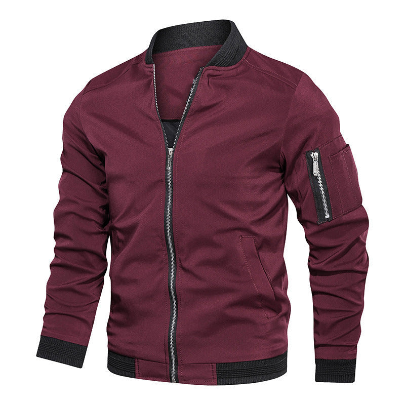 Men's Classic Bomber Jacket