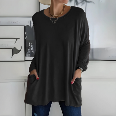 Moira - Relaxed Long Sleeve Top