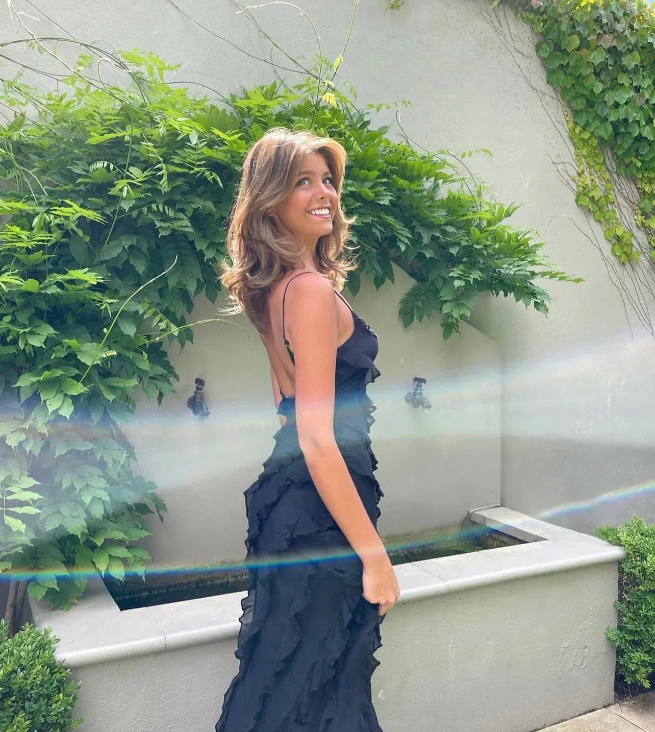 Demetria | Stunning Ruffled Dress