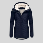 Liora | Long Jacket with Hood and Lining