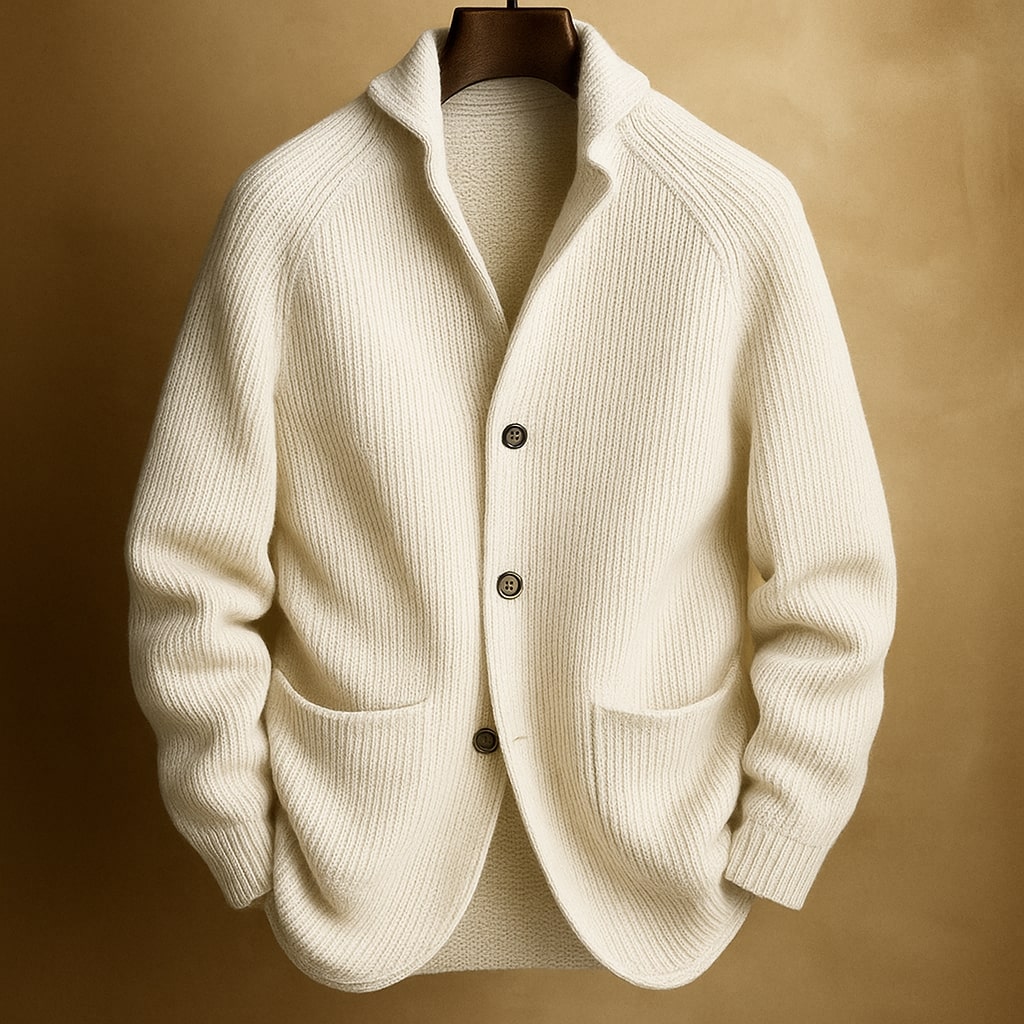 Mason Light Button-Up Knit Cardigan