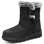 Anti-Slip Faux Fur Winter Boots