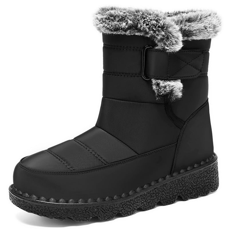 Anti-Slip Faux Fur Winter Boots