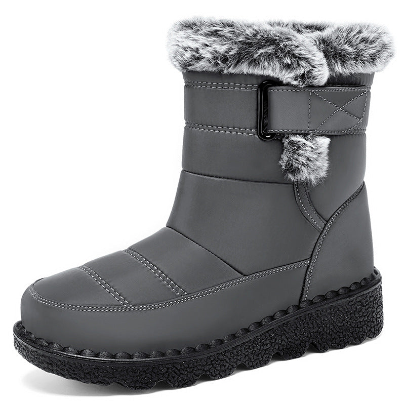 Anti-Slip Faux Fur Winter Boots