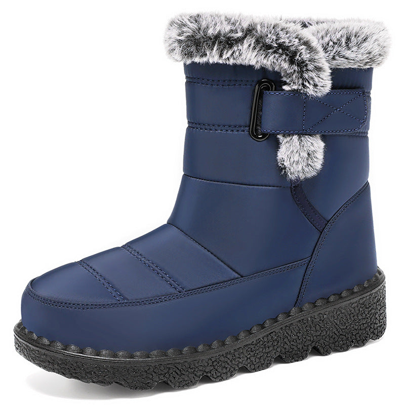 Anti-Slip Faux Fur Winter Boots