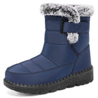 Anti-Slip Faux Fur Winter Boots