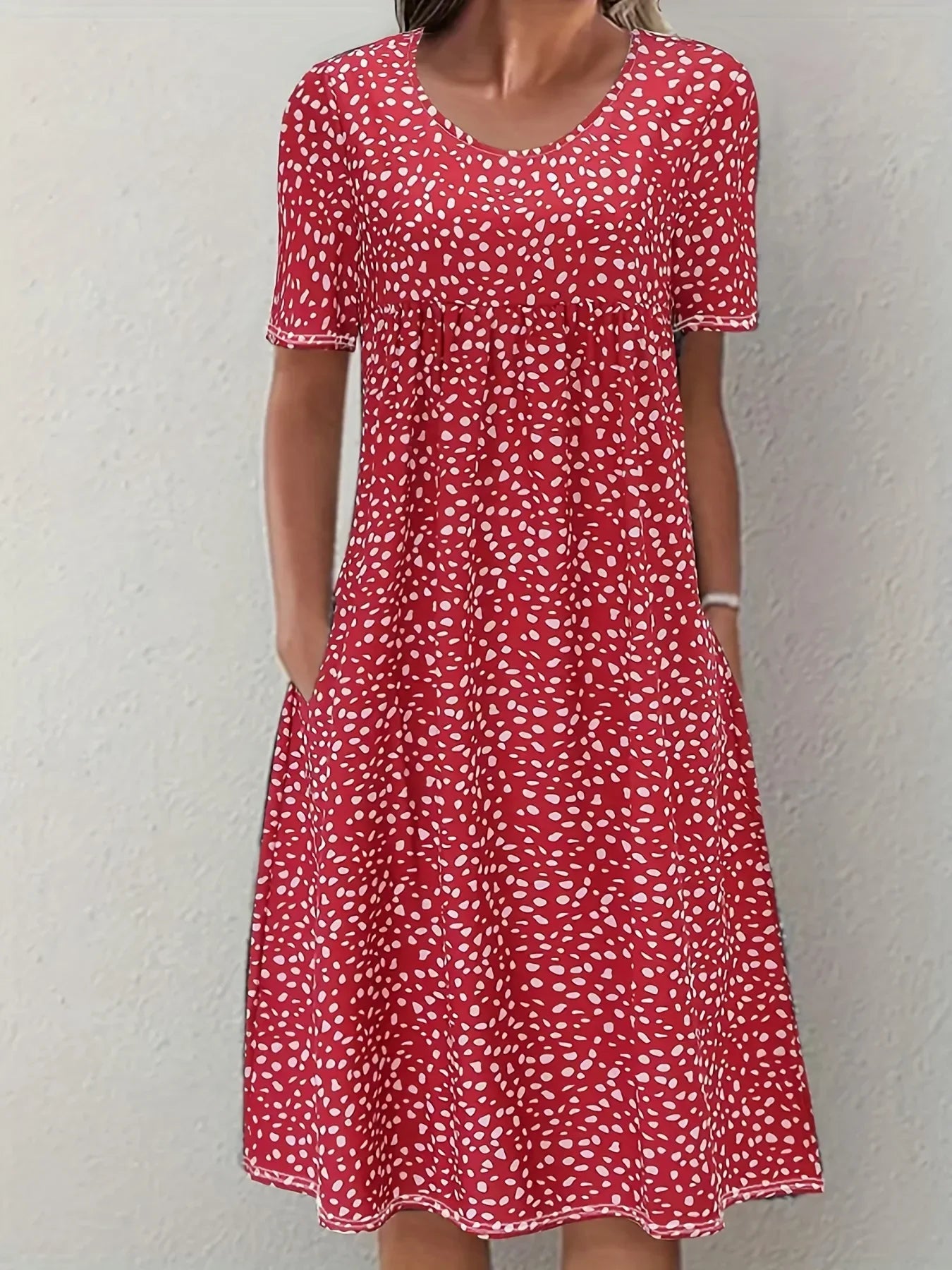 Senna - Elegant Tummy Covering Dress