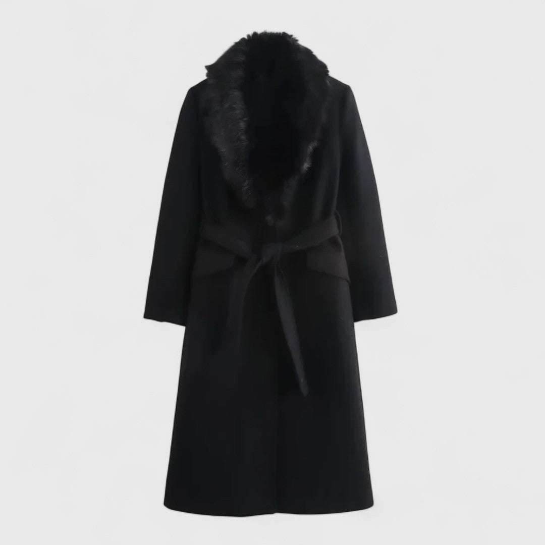 Evelyn – Belted Winter Coat