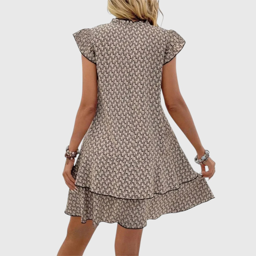 Yvonne - Elegant Floral Dress