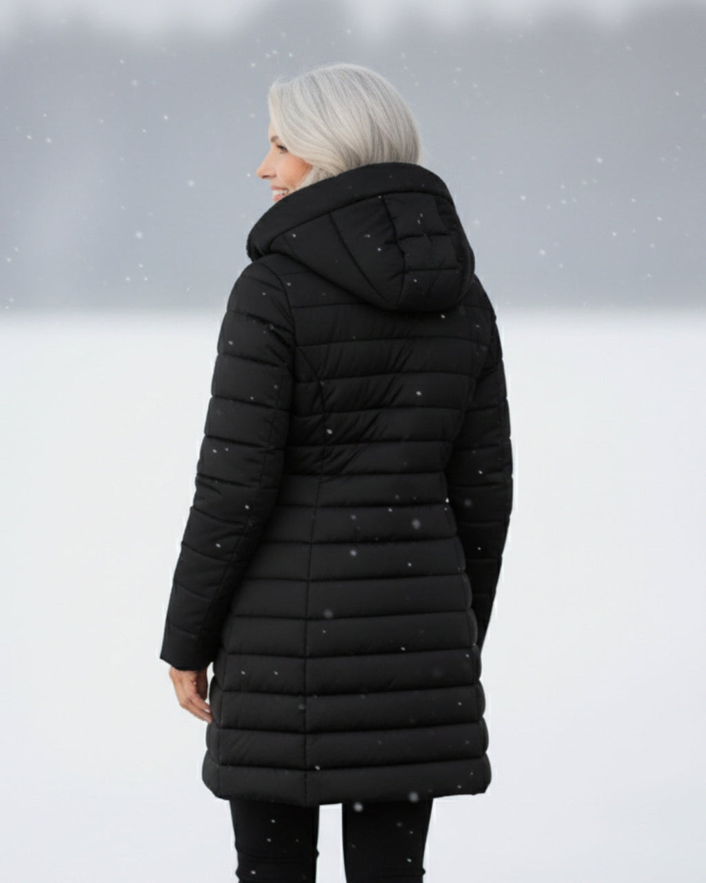 Julie | Fleece Lined Puffer Coat