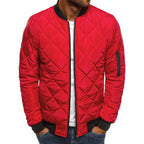 Men's Quilted Bomber Jacket