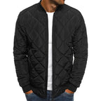 Men's Quilted Bomber Jacket