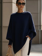 Carol | Mock-Neck Ribbed Quiet Sweater