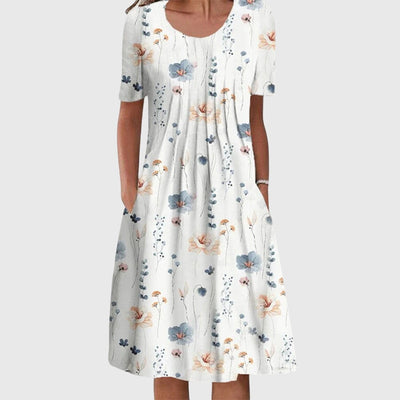 Danielle - Elegant Tummy Covering Dress