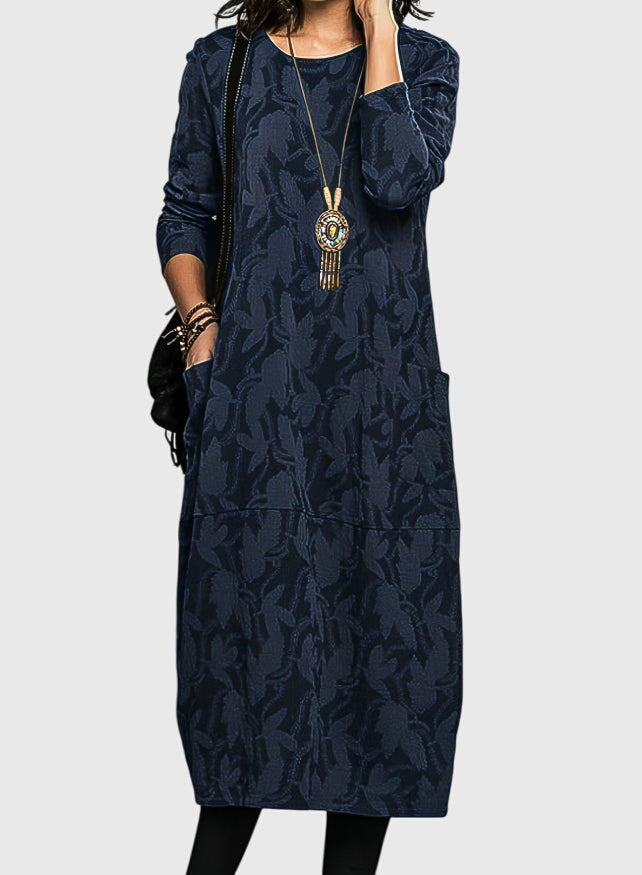 Victoria | Casual Round-Neck Dress