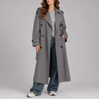 Women's Classic Long Trench Coat