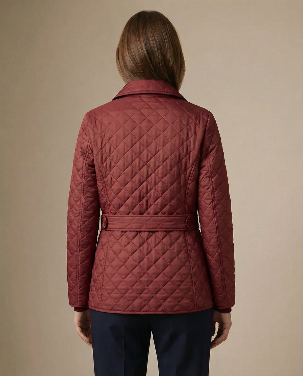 Quilted Button Up Jacket