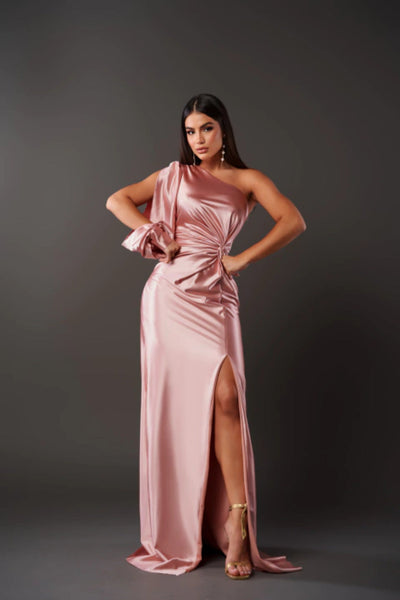 Natasha - Elegant Evening Dress With One Shoulder For Women