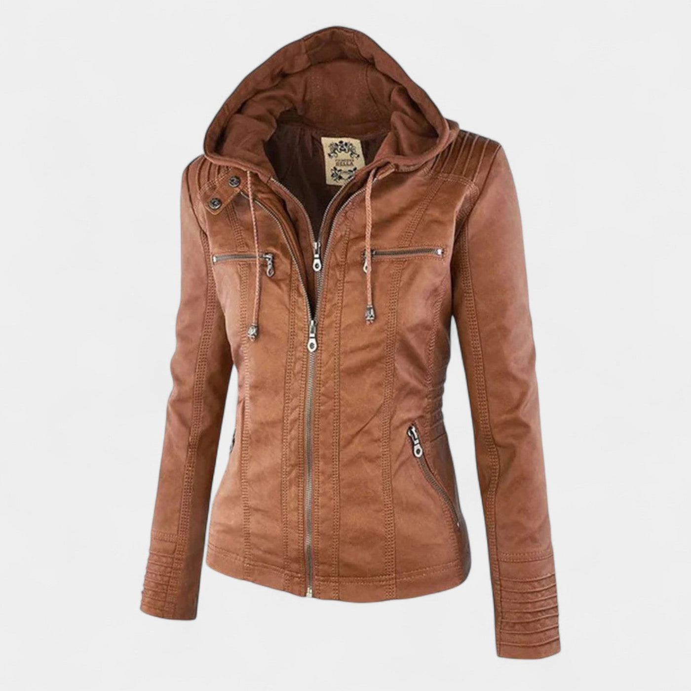 Rose™ - CHIC WEATHERPROOF EVERYDAY LEATHER JACKET