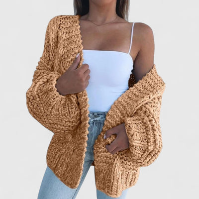 Kira - Chunky Knit Relaxed Cardigan
