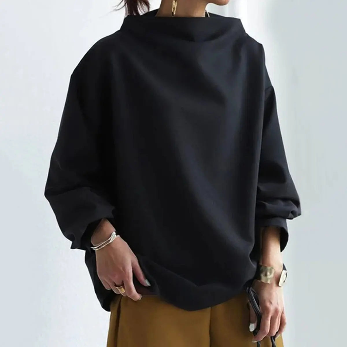 Patrizia | Structured High-Neck Top
