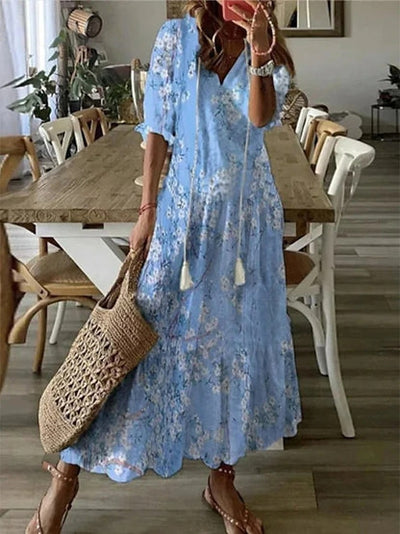 Jessica - Boho Midi Dress